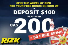 Rizk Casino Bonus For Canada