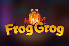 Thunderkick Frog Grog Slot Logo